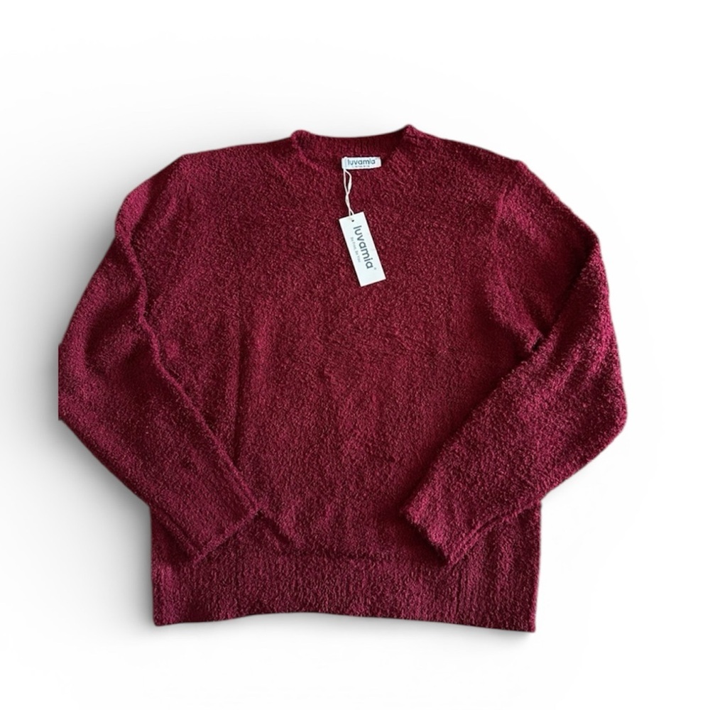 Luvamia‎ Women’s Red Sweater Size Medium
